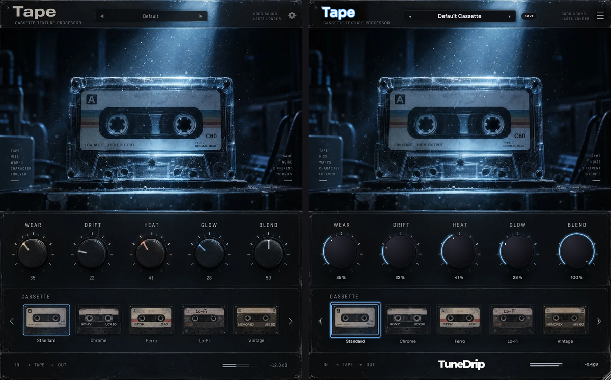Tape interface