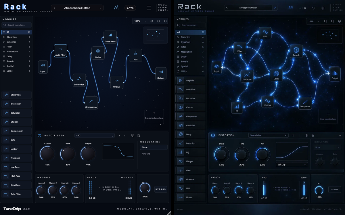 Rack interface