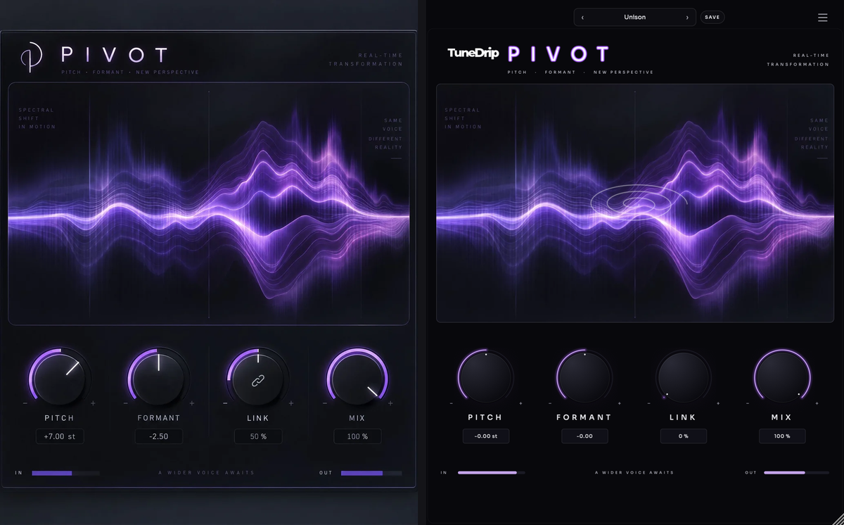 Pivot interface