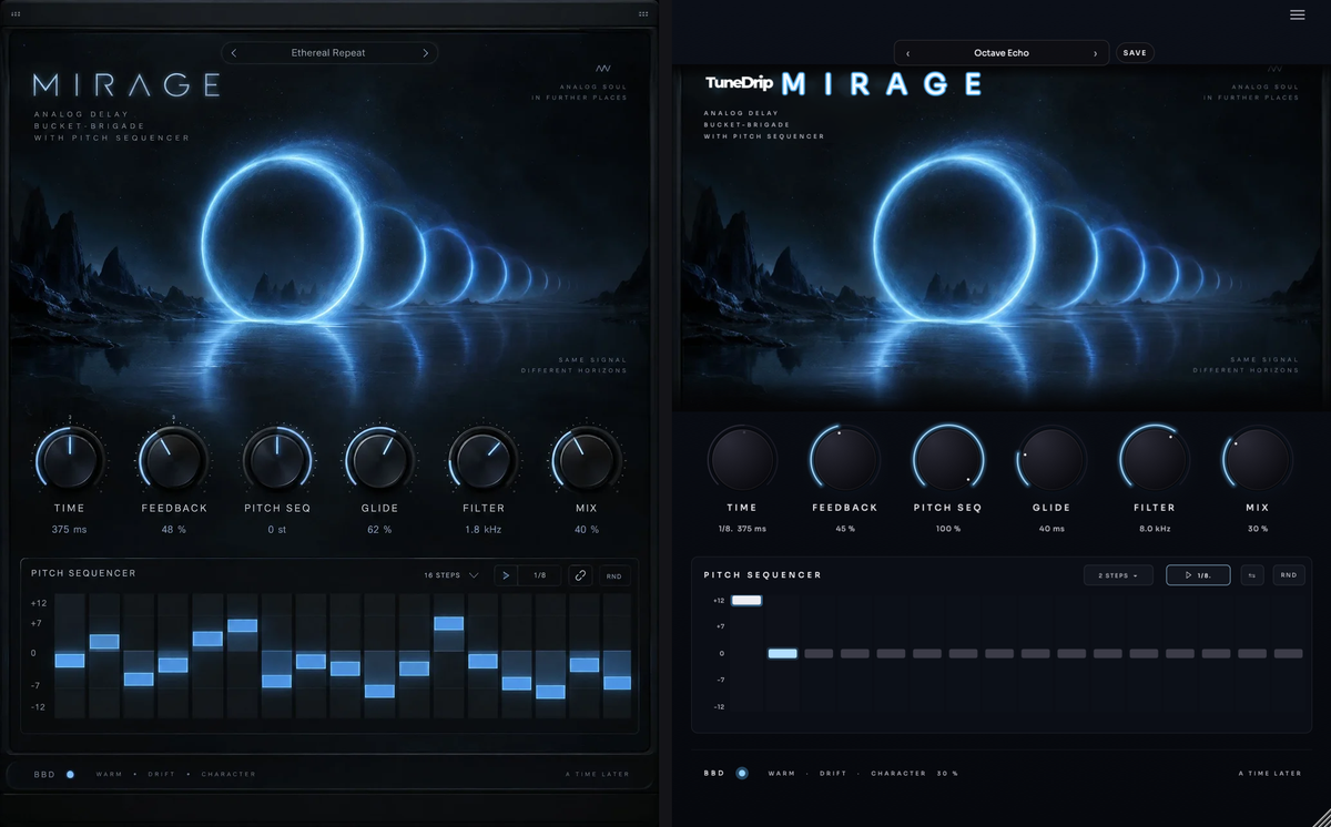 Mirage interface