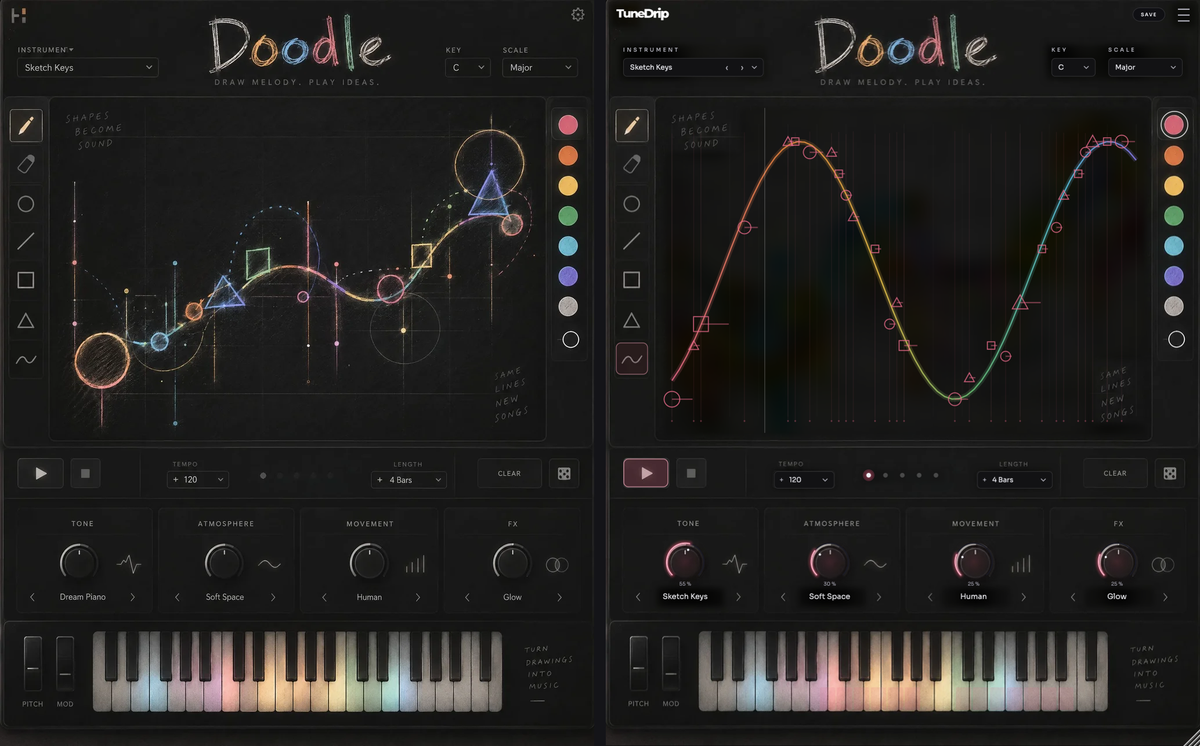 Doodle interface