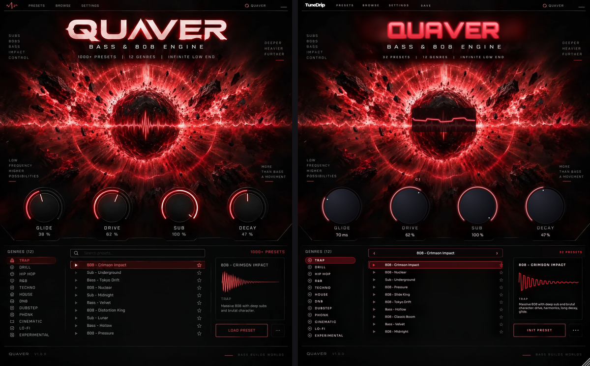Quaver interface