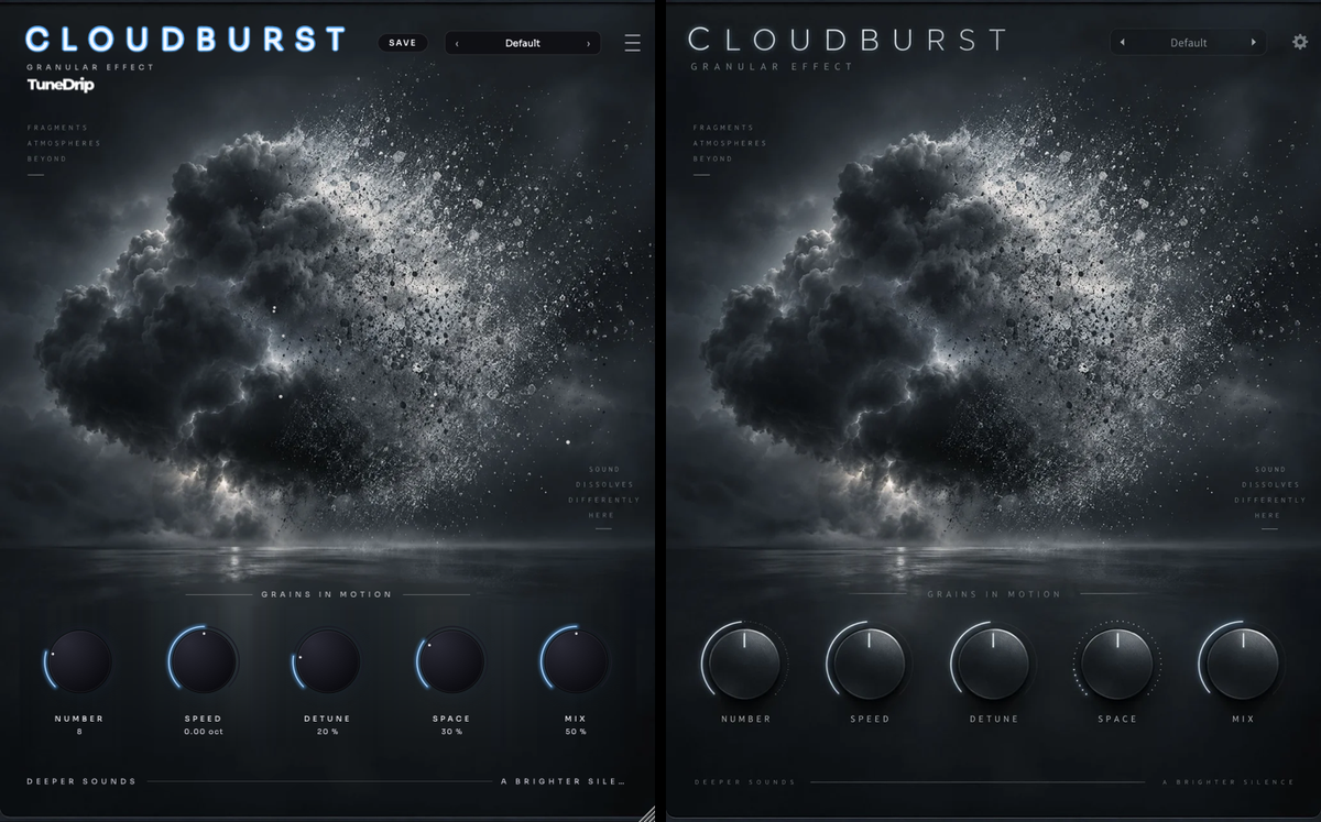 Cloudburst interface