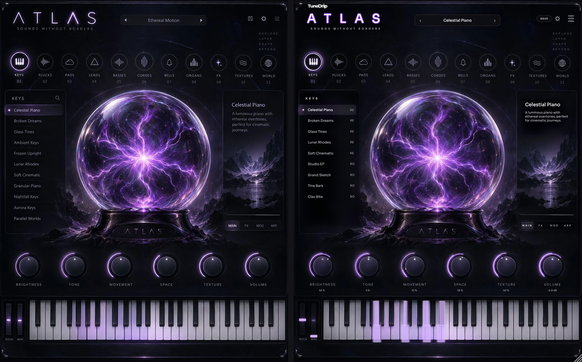 Atlas interface