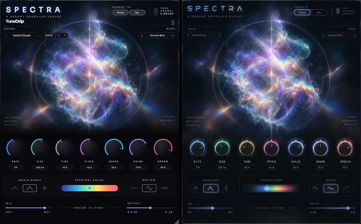 Spectra interface