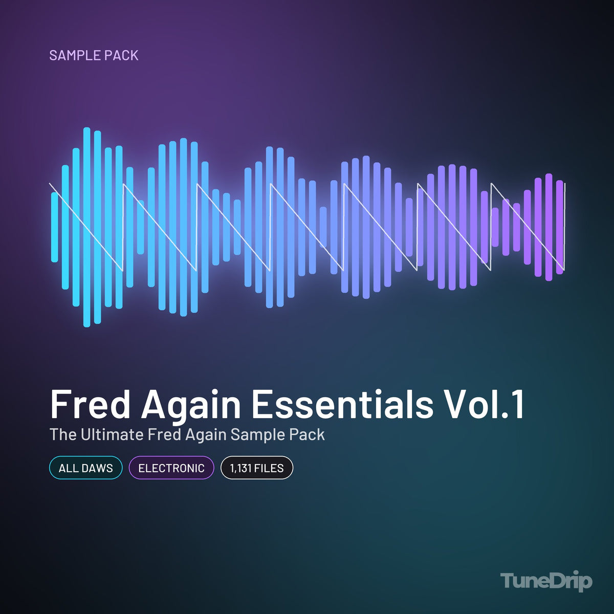 Fred Again Essentials Vol.1 : The Ultimate Fred Again Sample Pack: sample pack cover, all daws, electronic, 1,131 files