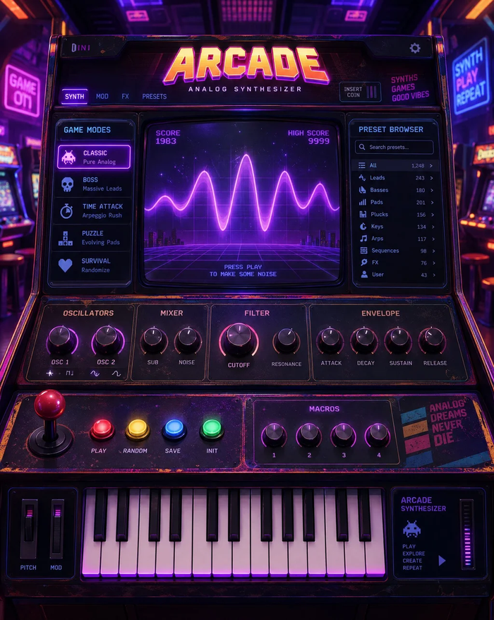 TuneDrip Arcade