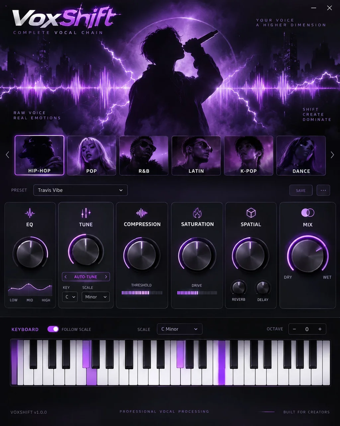 TuneDrip VoxShift